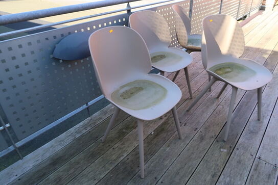 4 stk. havestole GUBI Beetle Chair