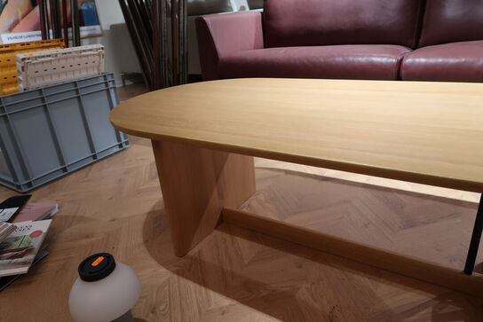 Sofabord FOGIA Koku / Oval Large - Lacquered Oak