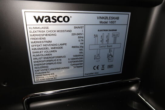 Vinkøleskab WASCO V93T