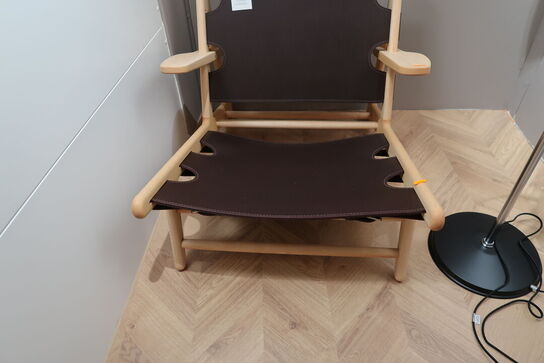 Lænestol BØRGE MOGENSEN Fredericia Furniture Jagtstolen 2229 Ask, Lys, Olie FSC Mix