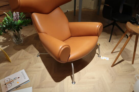 Lænestol H.J. WEGNER Fredericia Furniture Ox Chair 1000 Max 95 Cognac