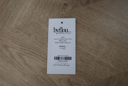 Kabinet HAY Facet Cabinet Incl. Feet Misty Blue