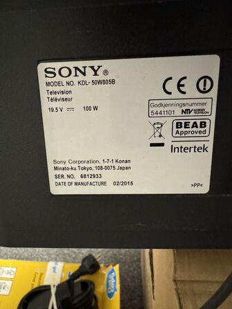 Sony KDL-50W805B 50" LED-TV