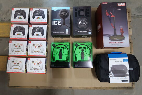 Diverse gamer udstyr