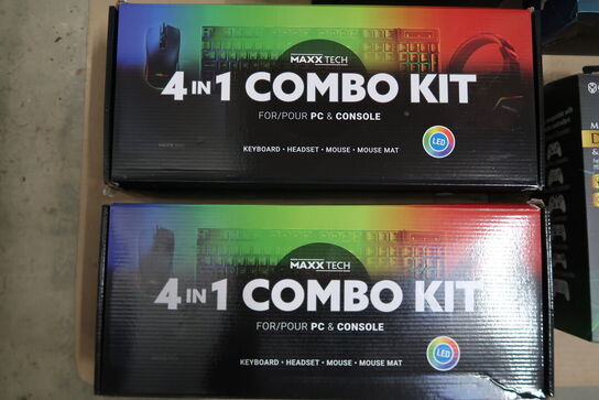 Diverse gamer udstyr