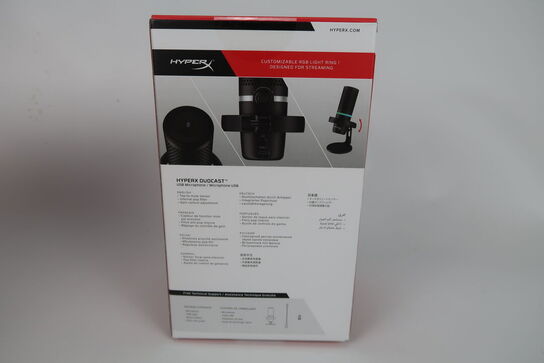 5 stk. Gamer microphone Hyper X Duocast
