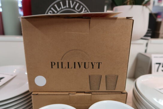 2 pk. Pillivuyt Eventail termokrus 25 cl 2 stk. hvid