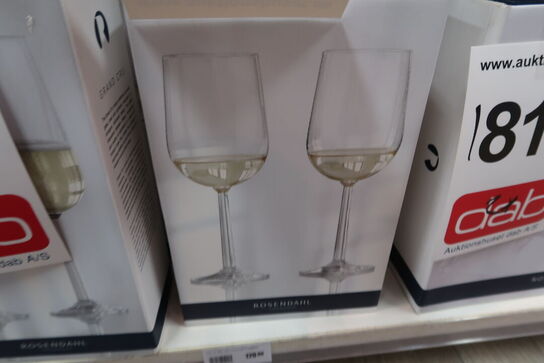 1 pk. Rosendahl Grand Cru bordeaux hvidvinsglas 2 stk. 32 cl