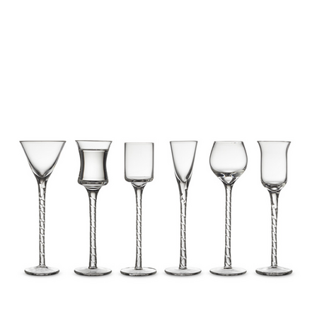 Lyngby glas snapseglas 6 stk.18 cm