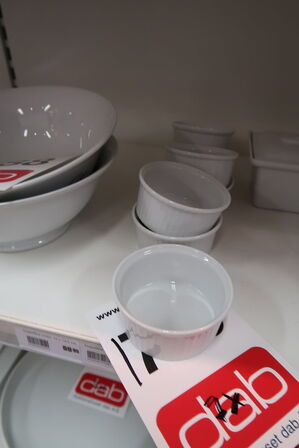 7 stk. Pillivuyt ramekin nr. 1 lav
