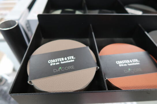14 pk. Coaster med 6 stk. i hver 
