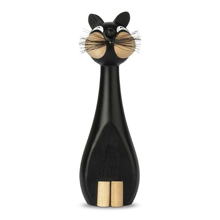 Gunnar Flørning Kat sort 23 cm
