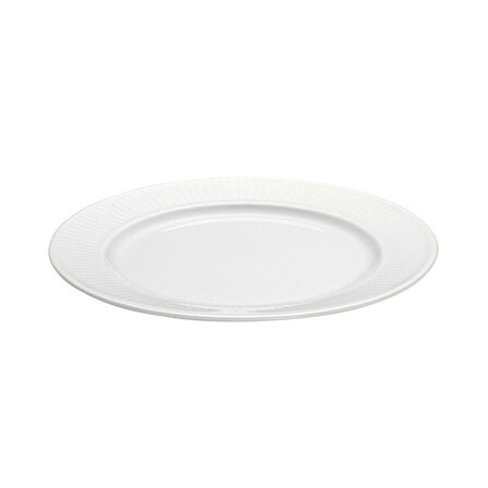 12 stk. Pillivuyt Plisse flad tallerken 28 cm