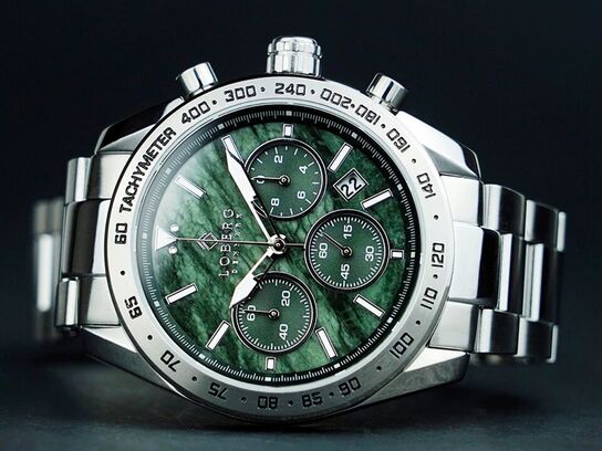 Herreur med marmor urskive.