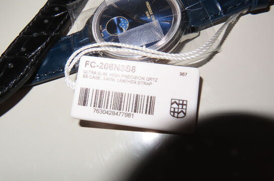 Frederique Constant Herreur Med Blå Rem