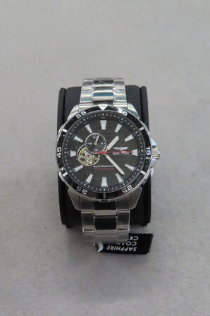 Sector Herreur Med Stållænke Og Automatisk Urværk