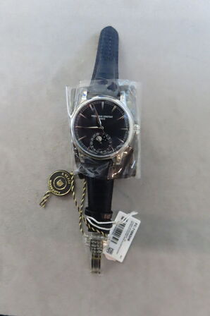 Ur Frederique Constant Med Sort Rem Og Mærkat