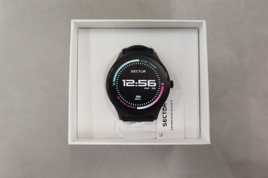 3 stk Sector Smartwatch Med Rund Skærm og Farvedisplay