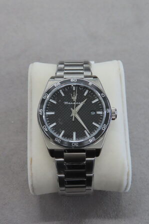 Maserati Velocita 41mm Sort Urskive Stål