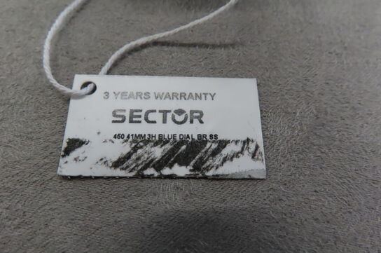 Sector Herreur med Blå Skive og Rustfri Stållænke