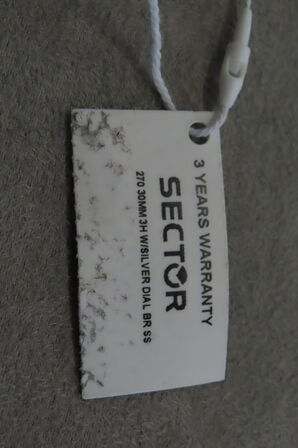 Sector Dameur med Sølvfarvet Skive og Metalrem