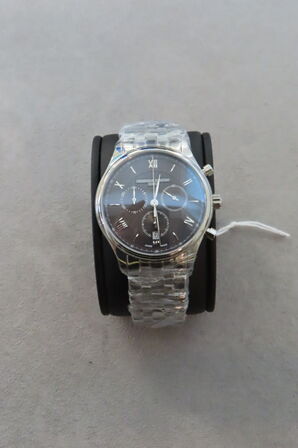 Chronograph Frederique Constant Ur Med Stålarmbånd
