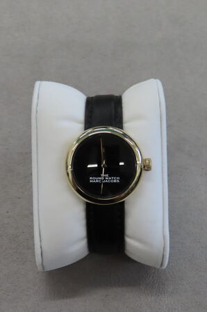 Marc Jacobs The Round Watch i Poleret PVD Rosaguld Stål