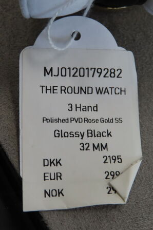 Marc Jacobs The Round Watch i Poleret PVD Rosaguld Stål