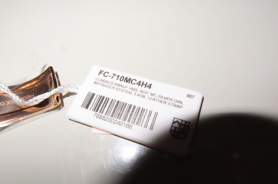 Frederique Constant Herreur Med Læderrem