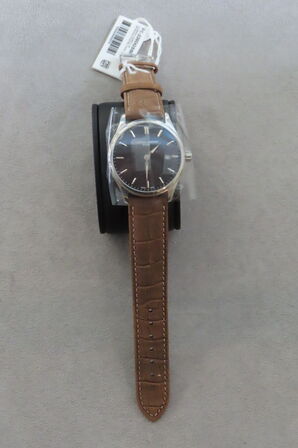 Ur Frederique Constant Med Brun Rem