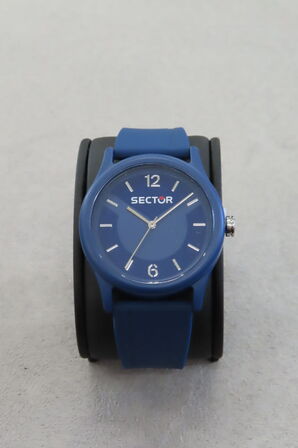 Sector Herreur med Blå Rem og Blå Urskive