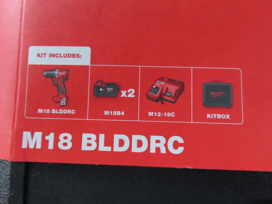 Bore/Skruemaskine M18 - MILWAUKEE M18 BLDDRC
