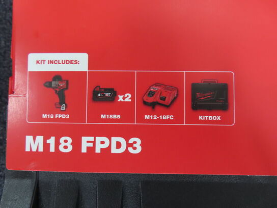 Slagboremaskine M18 - MILWAUKEE M18 FPD3