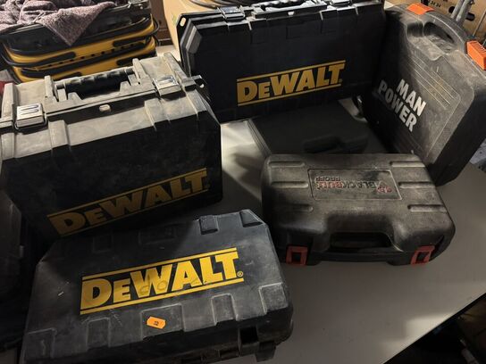El. Værktøj, bla. DEWALT, BLACKBULL 