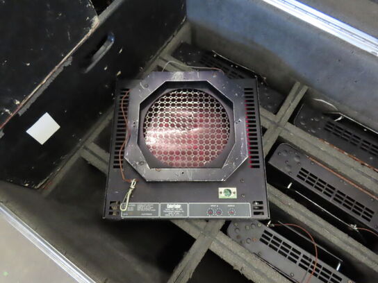 14 stk colorfadere i flightcase