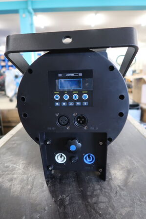 3 stk. LED fresnel lamper m. DMX ATOMIC Scala COB200 56K (Momsfri)