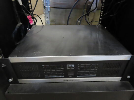 Rack med mixer, SENNHEISER microfon, mv.
