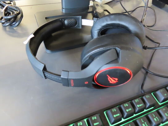 Komplet Gaming PC med Skærm, Mus og tastetur (SHARK GAMING, BENQ, STEEL SERIES)