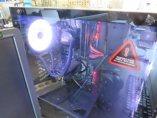 Komplet Gaming PC med Skærm, Mus og tastetur (SHARK GAMING, BENQ, FIERCEPC)