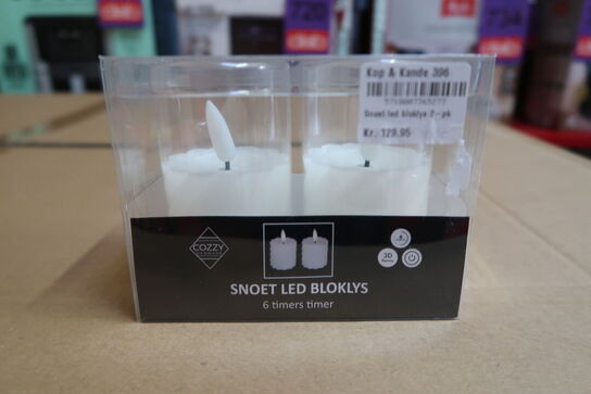 11 pk. LED Bloklys 