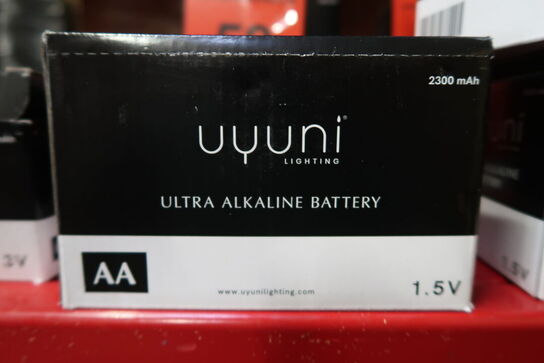 24 pk. Uyuni Lighting AA-batterier 4 stk.