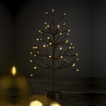 5 stk. Lystræ sort 45 cm