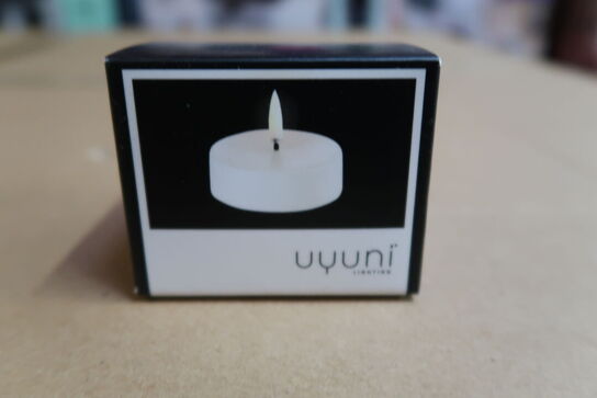 5 pk. Uyuni Lighting LED bloklys hvid H22 cm