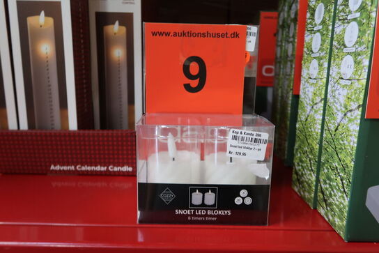 7 pk. Cozzy LED Bloklys 2-pak