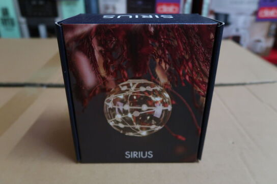 5 stk. sirius Sweet Christmas Kugle Ø8 cm 