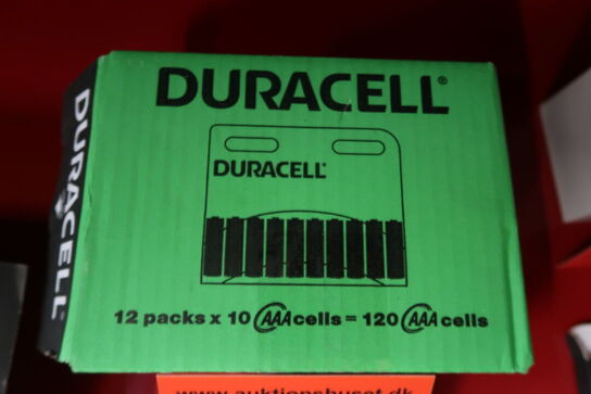 12 pk. Duracell Plus Power AAA batterier 10 stk