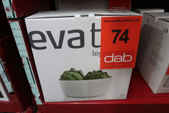 Eva Trio Legio Nova skål hvid 6 liter Ø28 cm