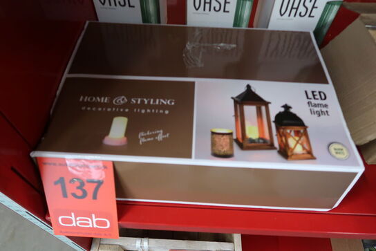 24 stk. LED lys 7,5 cm