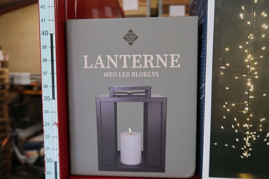 7 stk. ass. LED lys & lanterne