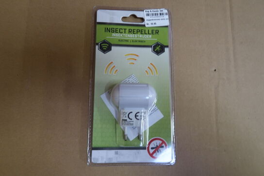 17 stk. Sonic Wave myggeskræmmer hvid